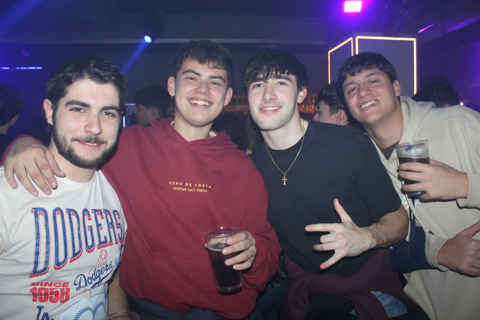 Salamanca de noche, viernes 30 de enero