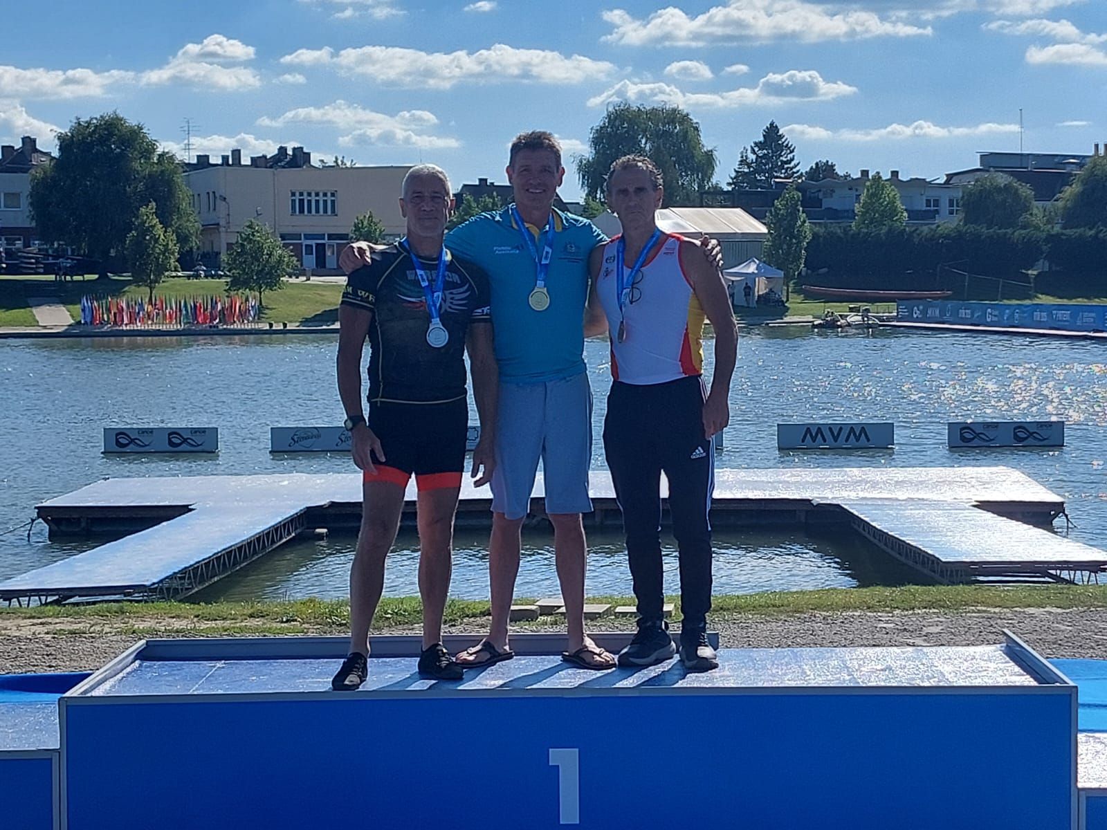 José Luis Román, bronce en el Campeonato Mundial de Piragüismo de Maratón 2025