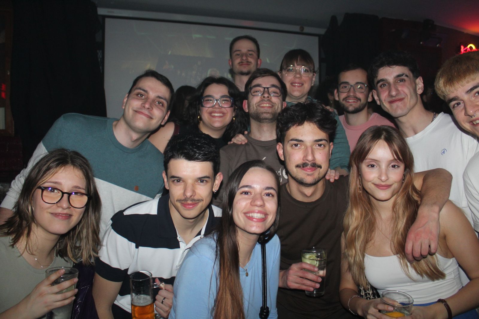 Salamanca de noche, sabado 28 de febrero