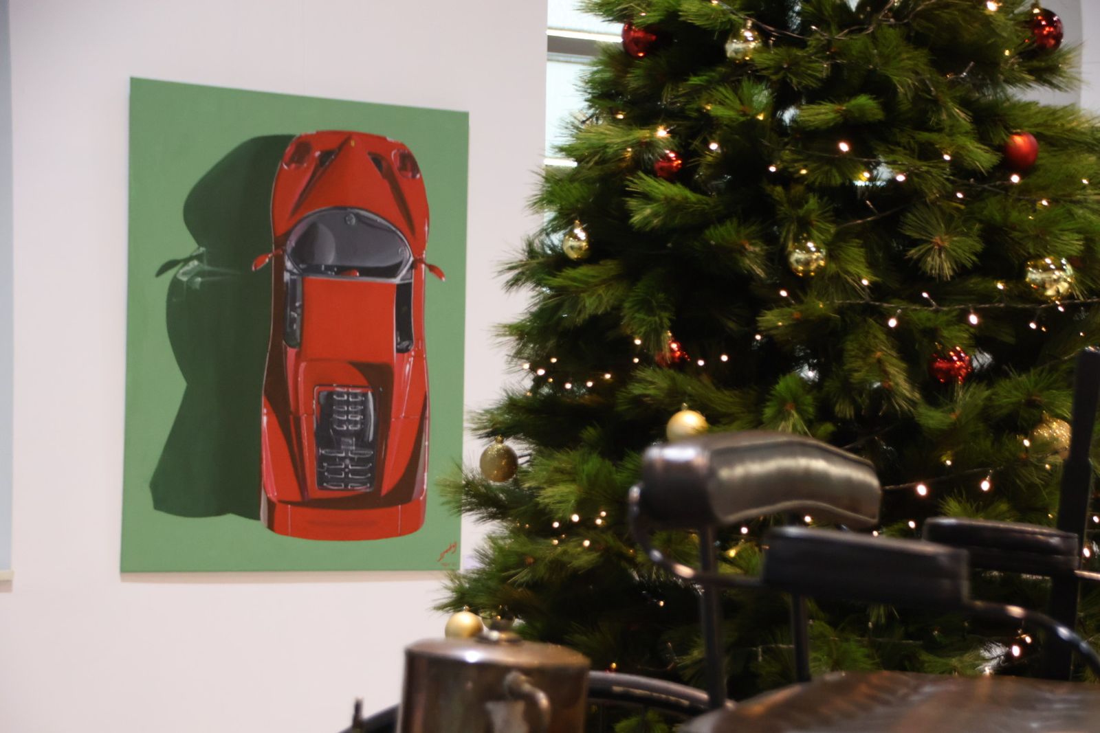 ‘Motor Clásico y Acrílicos’ de Santiago Pedrós González