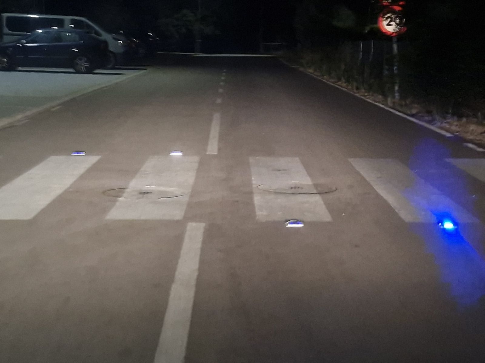 Avisadores luminosos en pasos de peatones en Ciudad Rodrigo