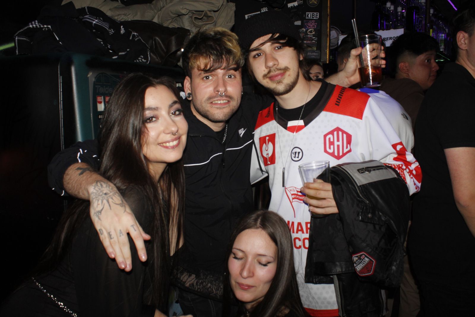 Salamanca de noche, sabado 11 de abril