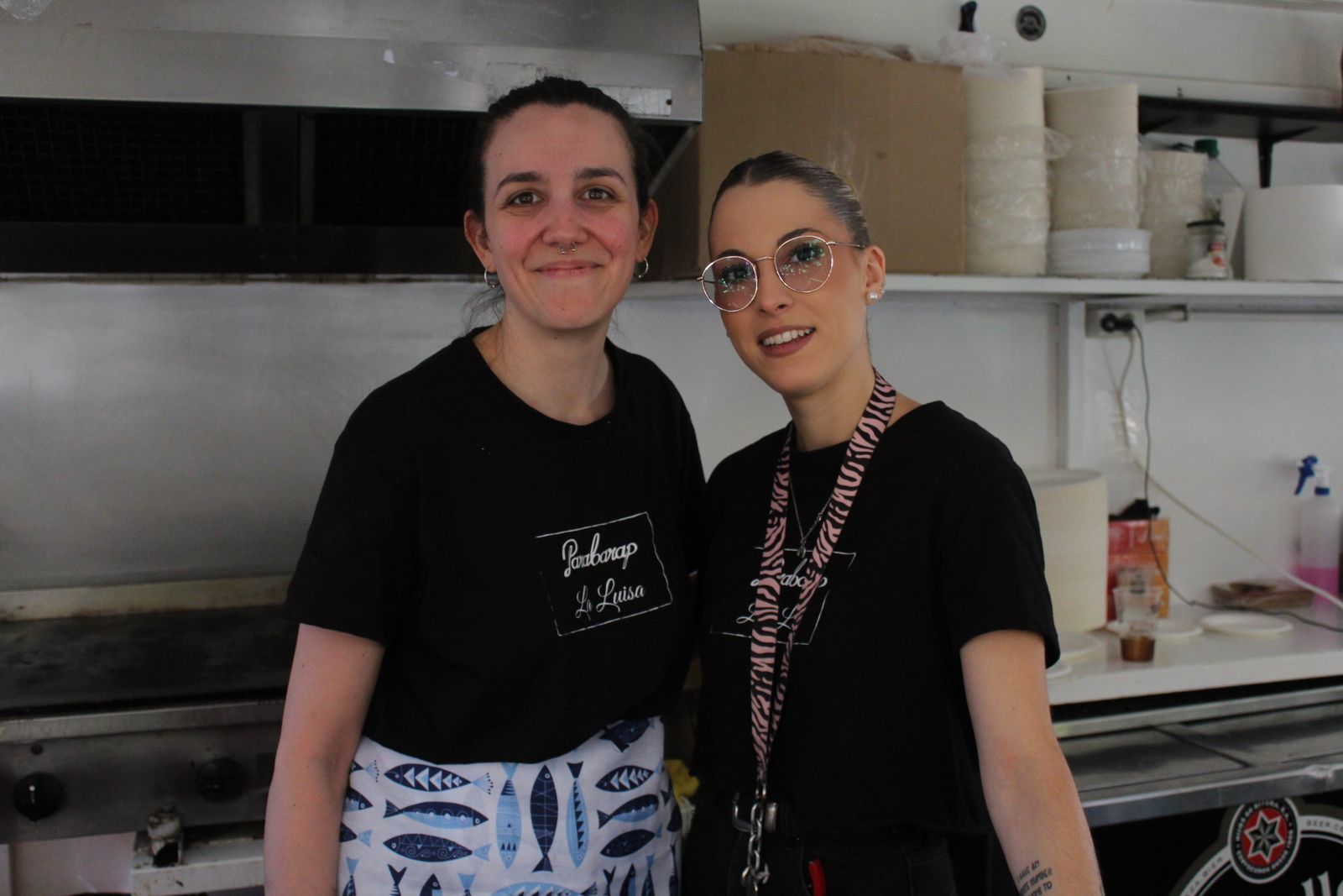 Ambiente en la Feria de Día en el mediodía de este martes