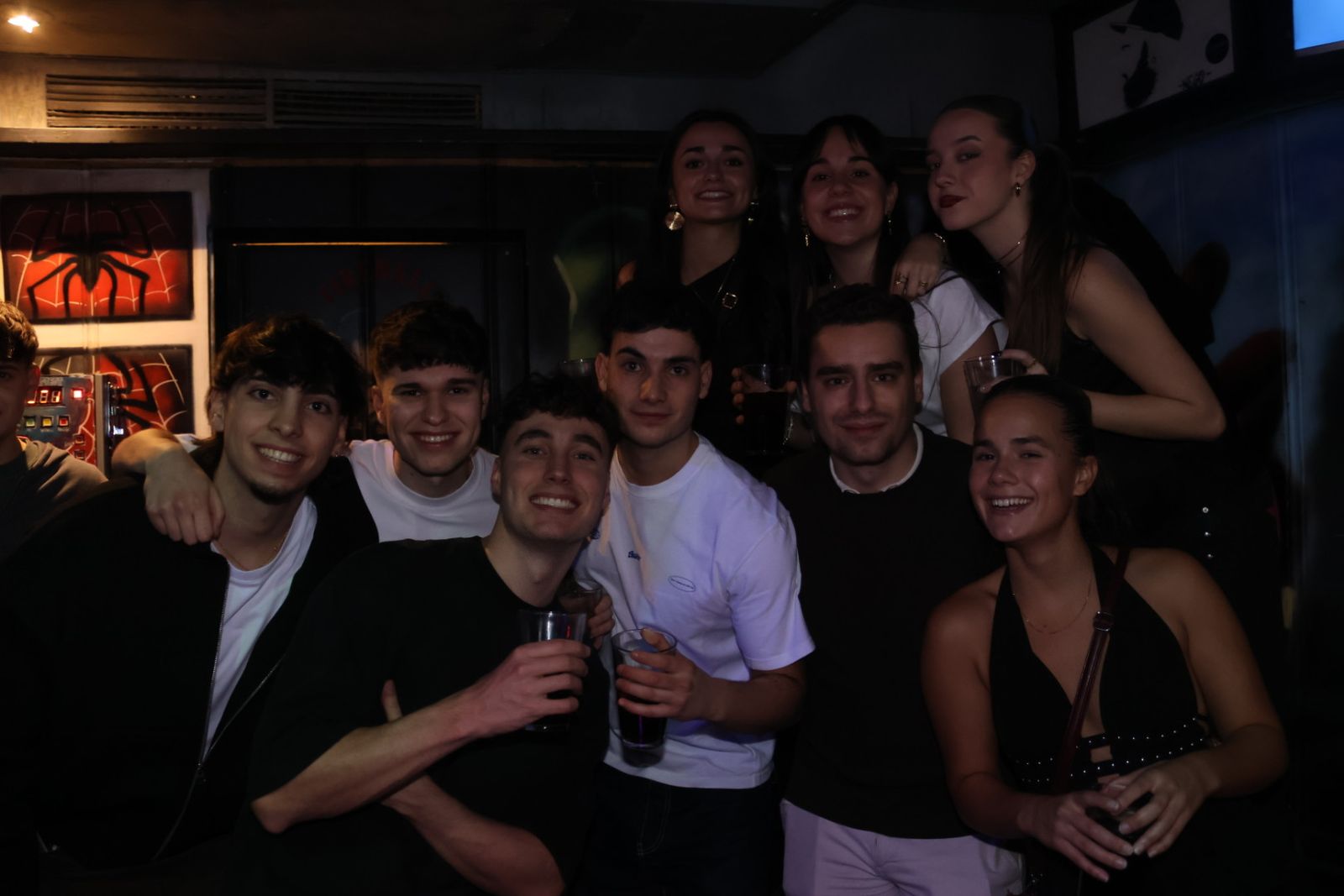 Salamanca de noche, sábado 17 de enero