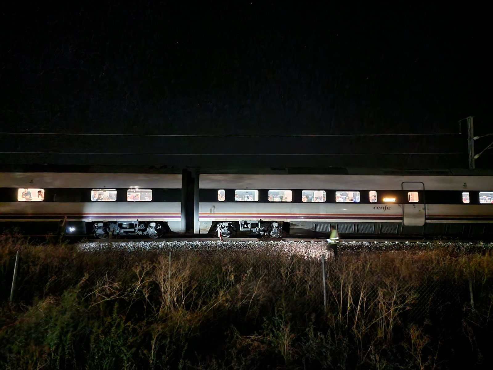 Fallecen dos personas arrolladas por un tren a la altura de Moriscos