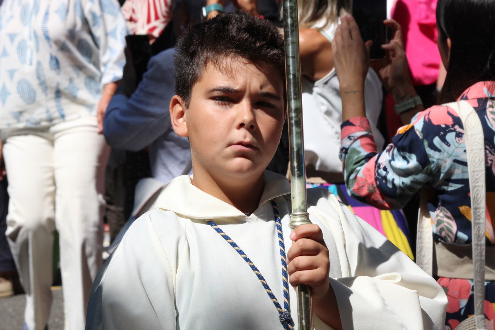 Béjar, misa y procesión en el santuario de Nuestra Señora del Castañar