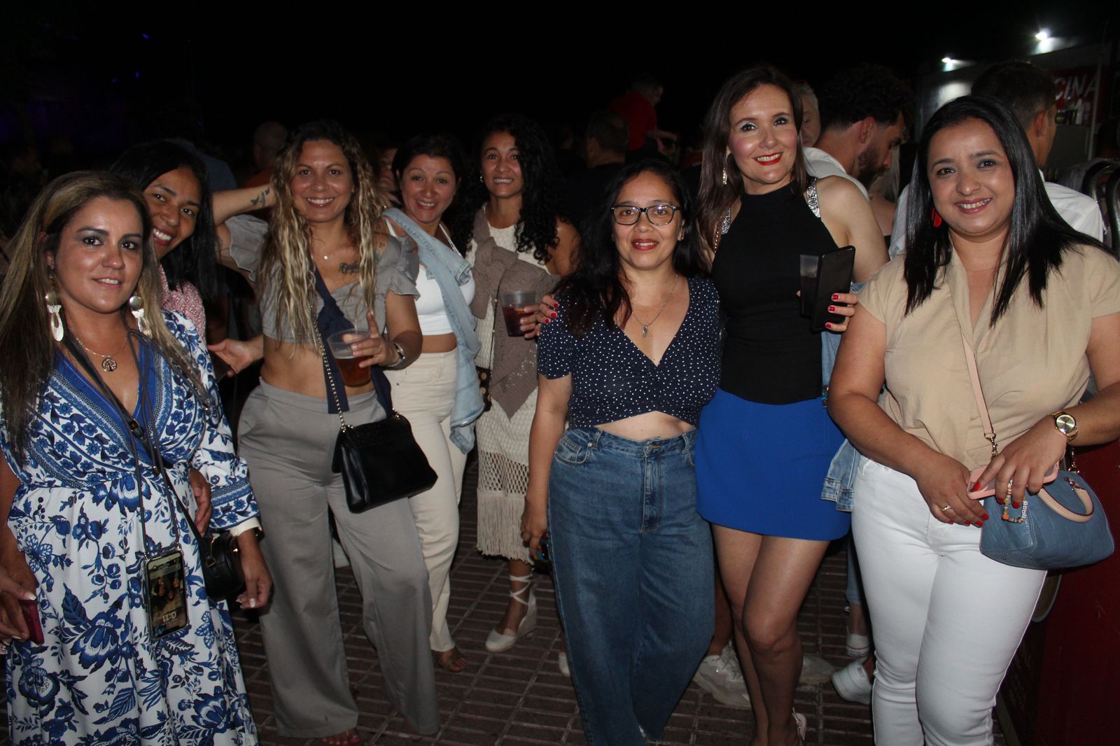 Salamanca de noche en Santa Marta sábado 29 de julio de 2023