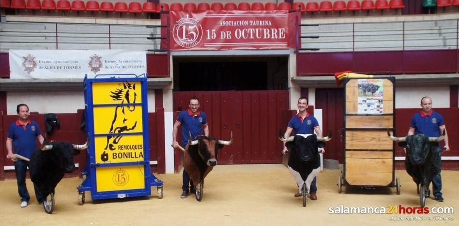 Toros de cajón del quinto centenario de Santa Teresa