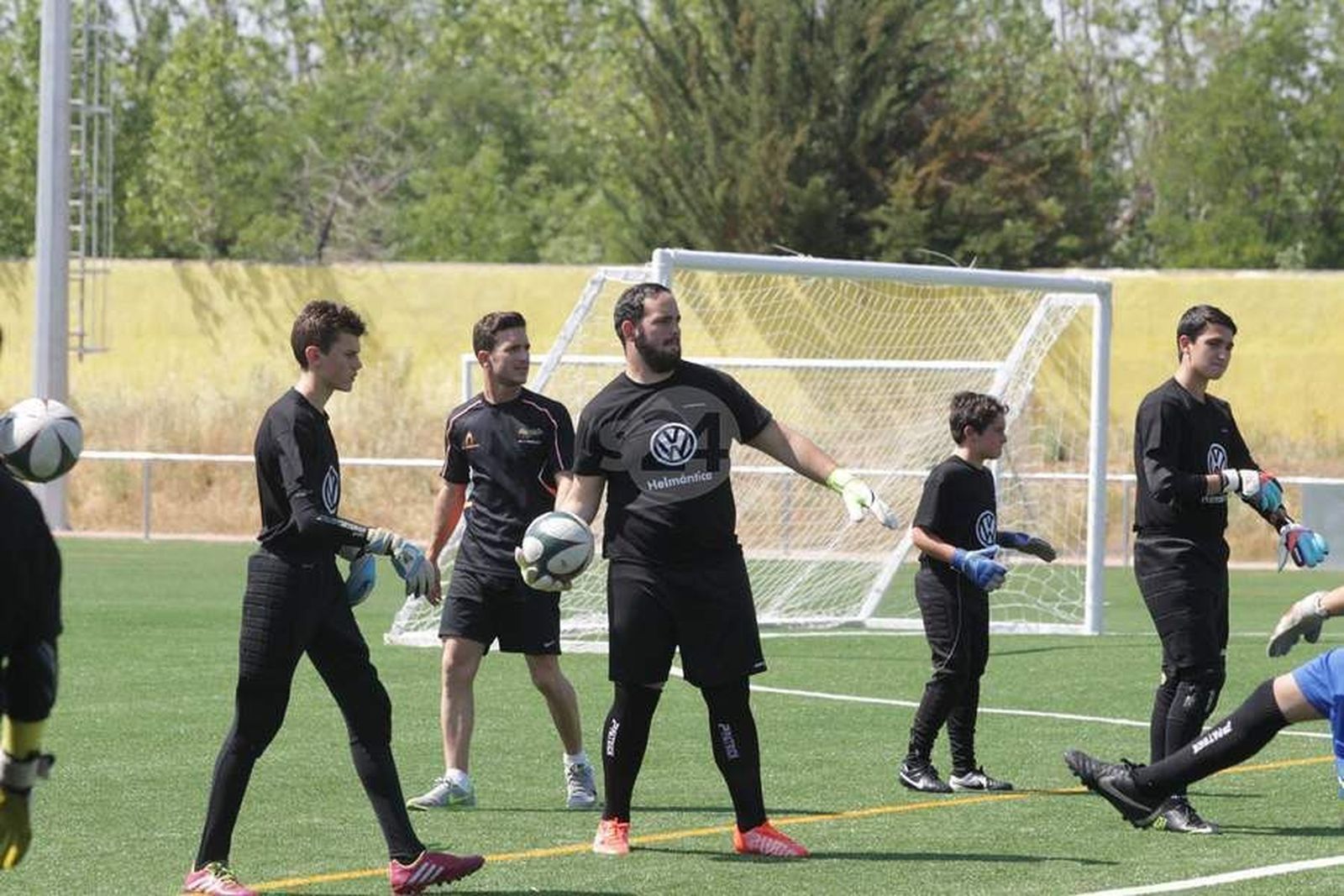 Salamanca vive una tarde solo apta para porteros