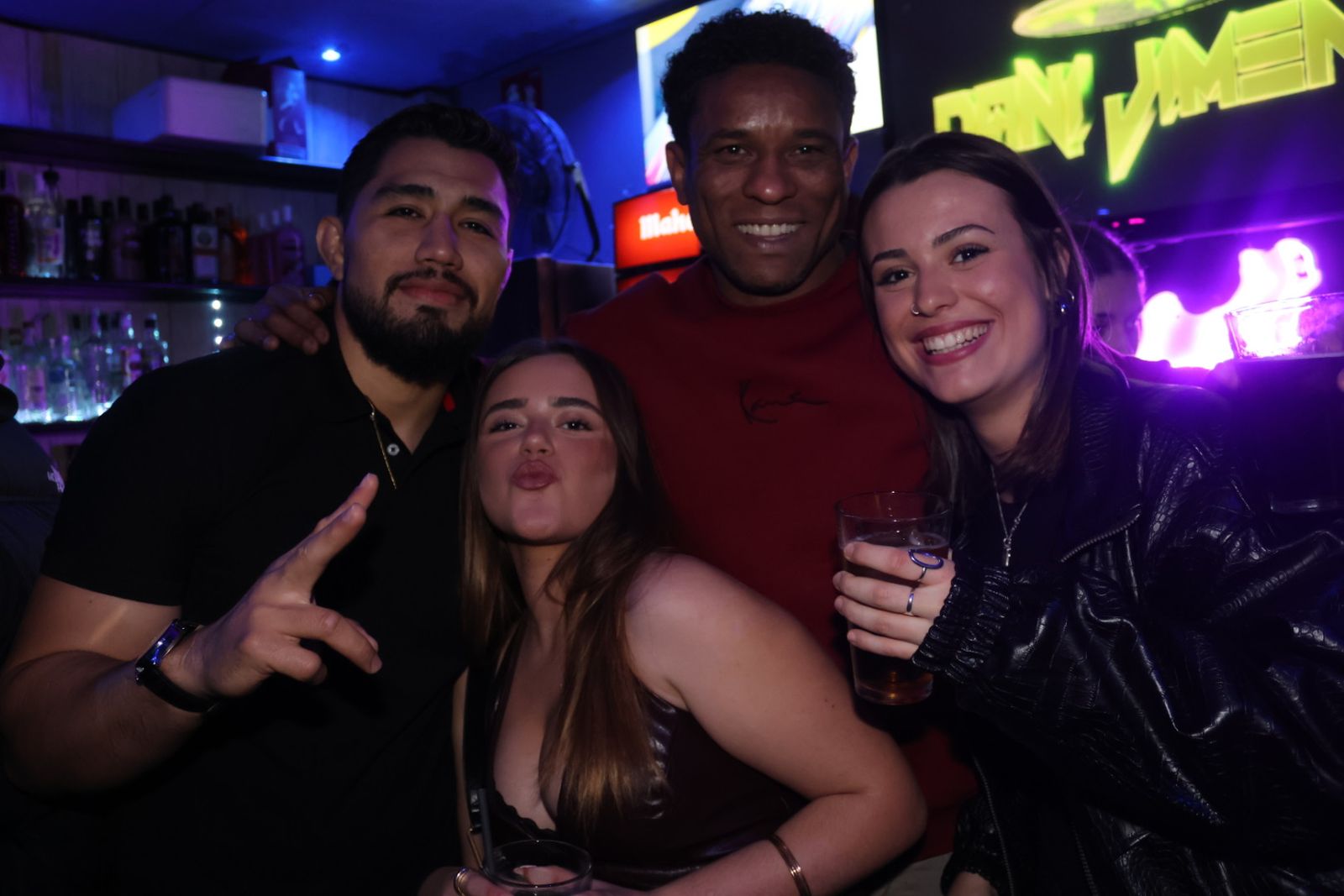 Salamanca de noche, sábado 17 de enero