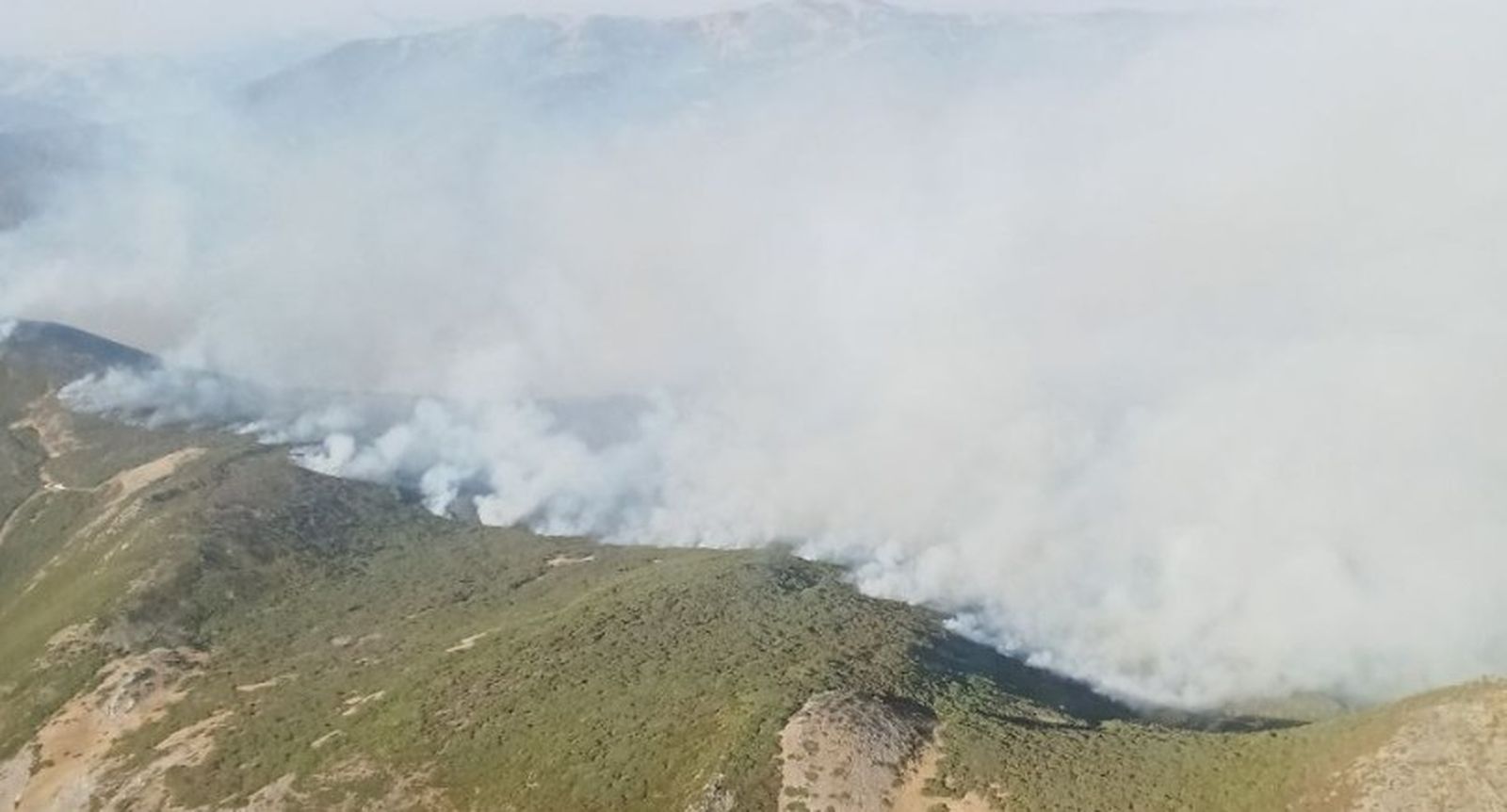 Incendio de nivel 2 en Pendilla de Arbas