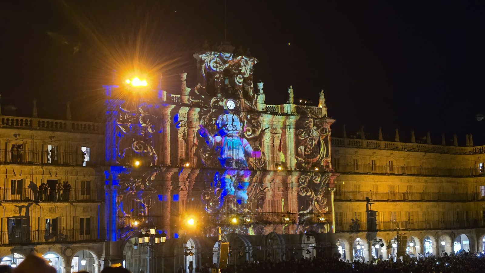 Encendido luces de Navidad en la Plaza Mayor