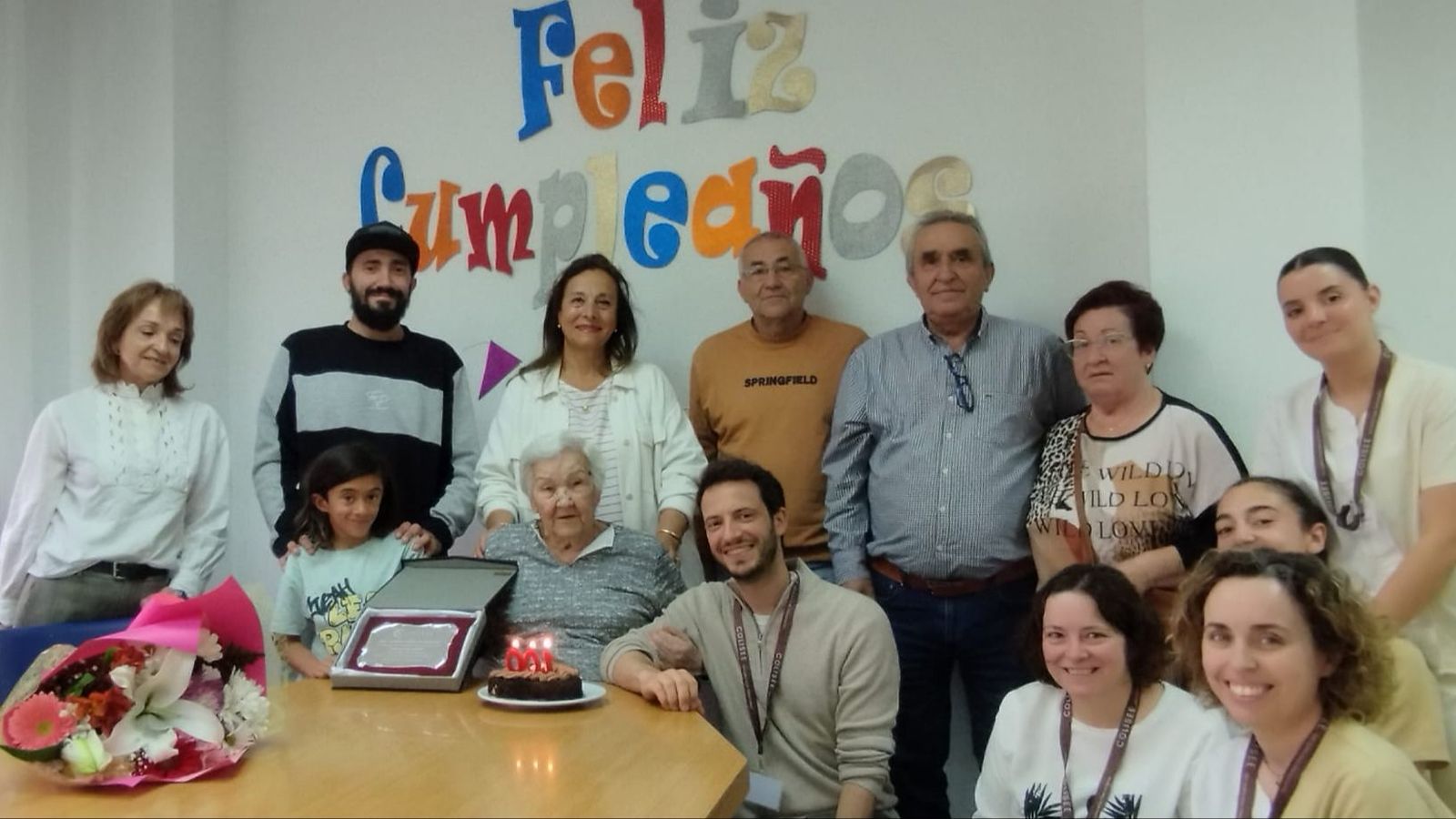 Leonor Perfecto celebra su centésimo cumpleaños