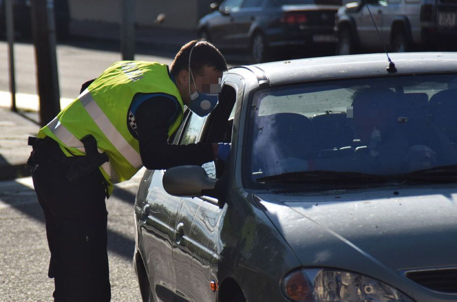 Policia coronavirus control zamora