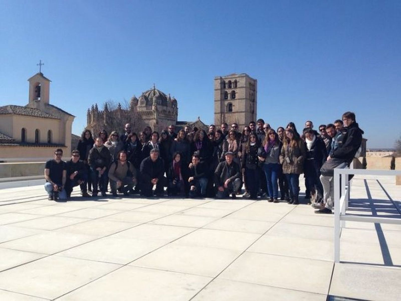 Un grupo de alumnos de la Escuela Politécnica de Arquitectura de Valencia visitan el Consultivo
