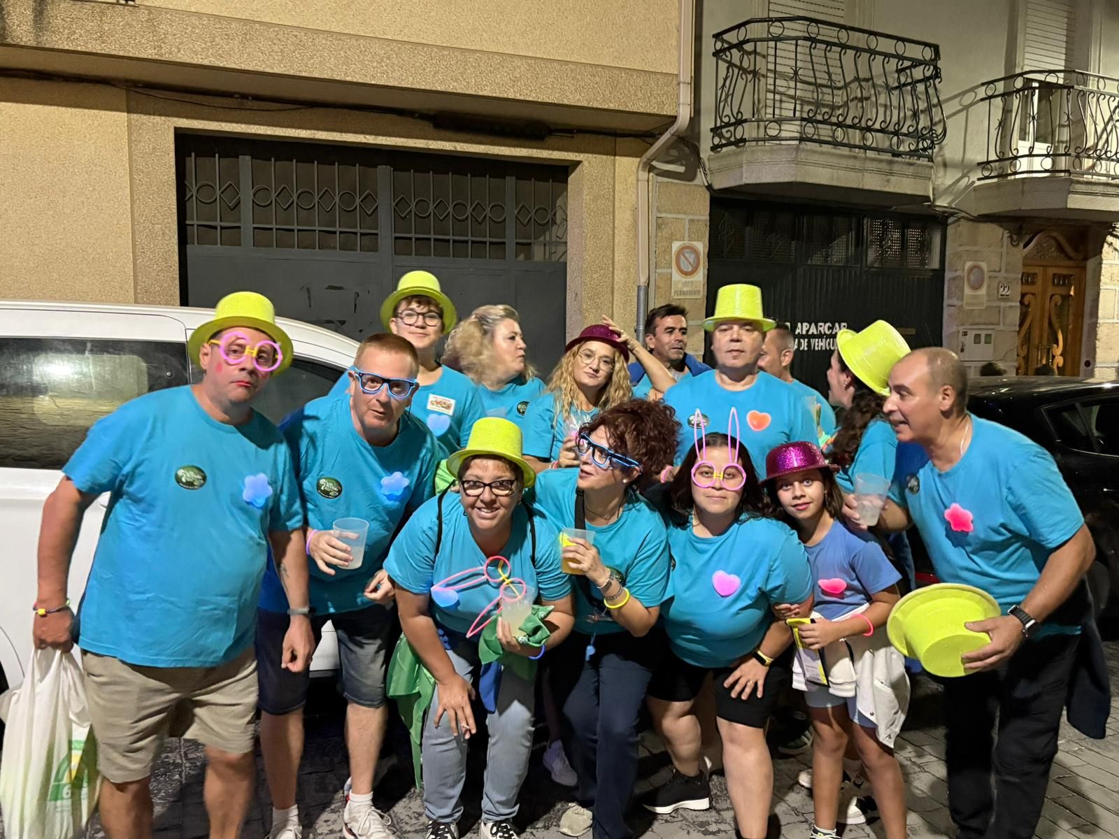 Desfile de peñas de Aldeadávila