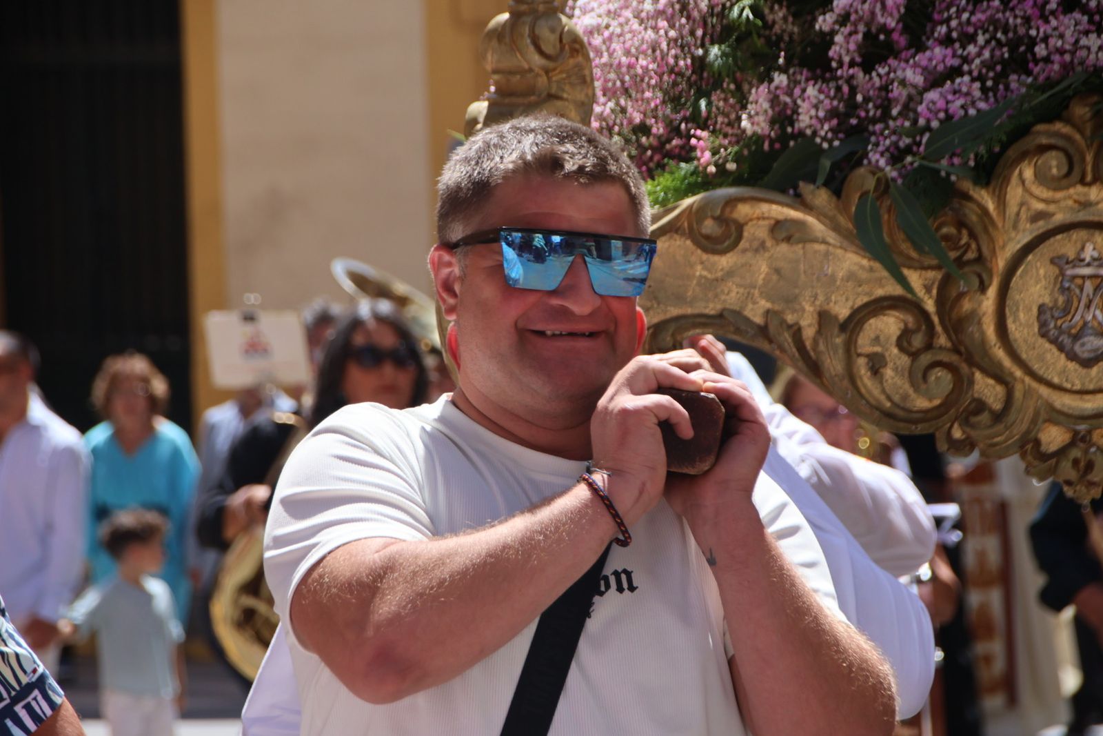 Procesión y ofrenda floral en honor de Nuestra Señora de la Asunción en Guijuelo