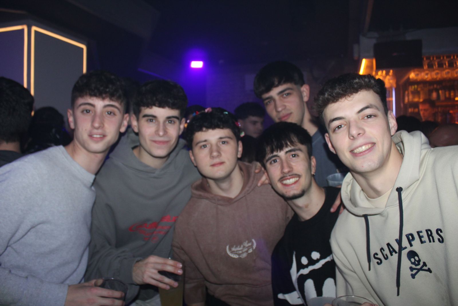 Salamanca de noche, viernes 24 de enero