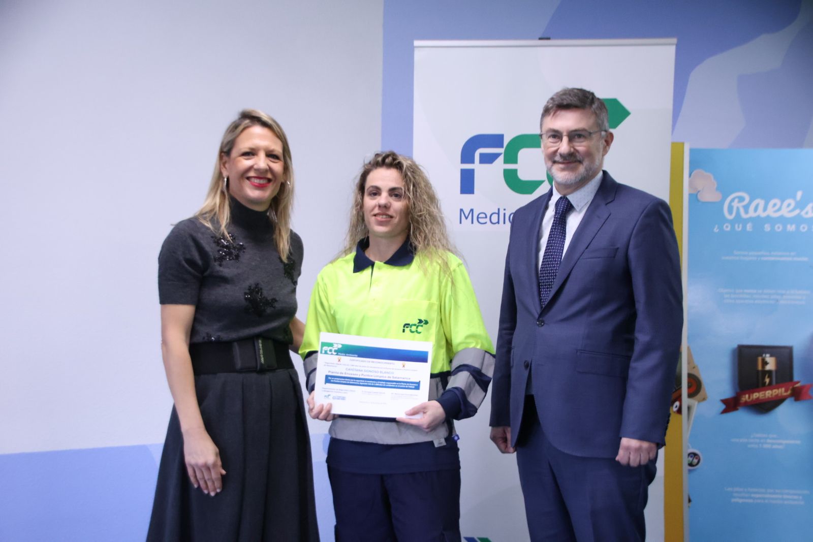 FCC Medio Ambiente celebrará un acto de reconocimiento a los trabajadores de la planta de envases de Salamanca y Puntos Limpios