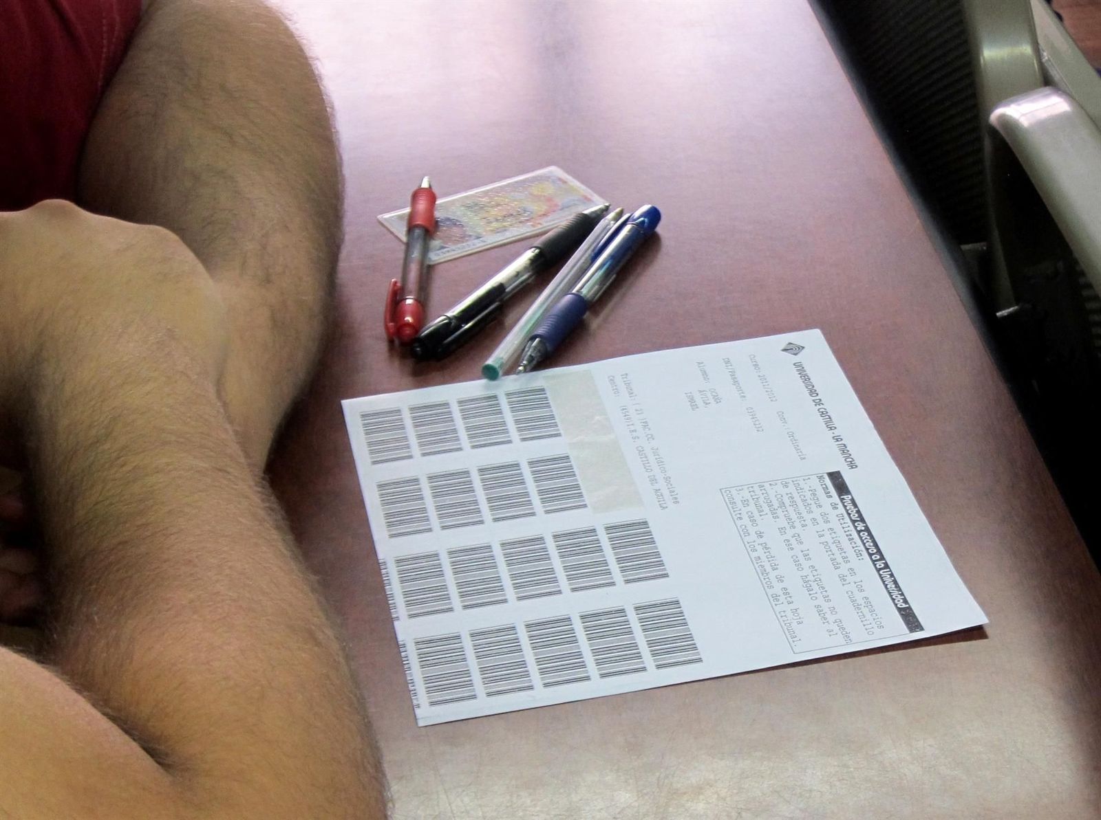 Selectividad, PAEG, Examen, Prueba, Alumnos, Estudiantes - EUROPA PRESS - Archivo