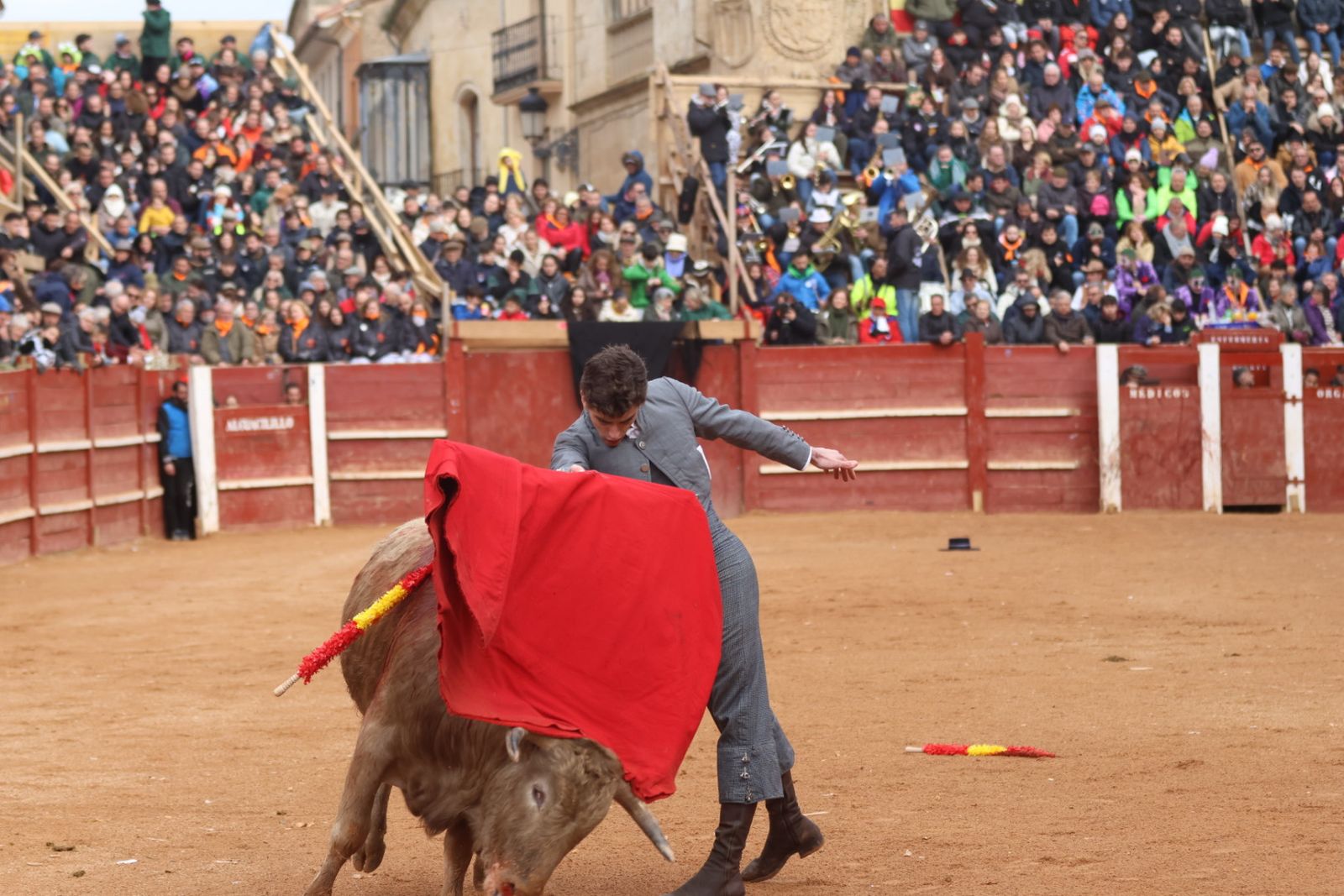 Novillada sin picadores del bolsín taurino y rejones en Ciudad Rodrigo