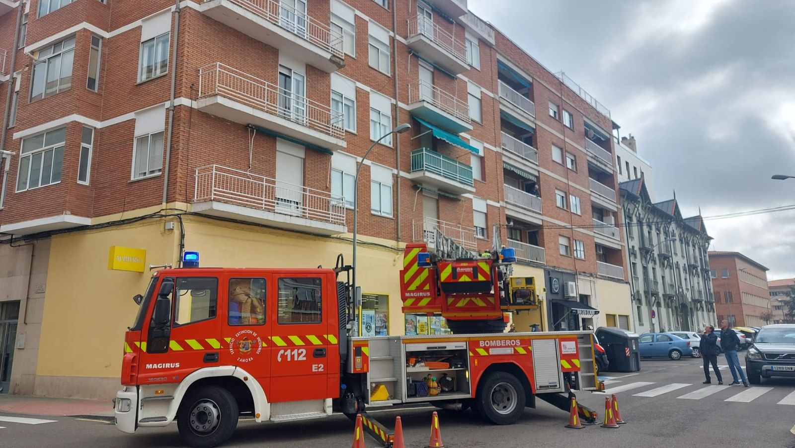 Imagen de los medios en la zona