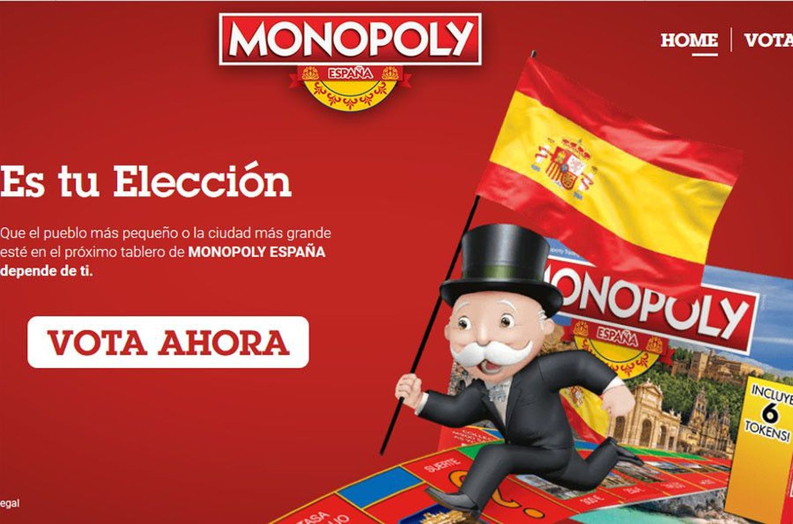 Monopoli eleccion ciudades