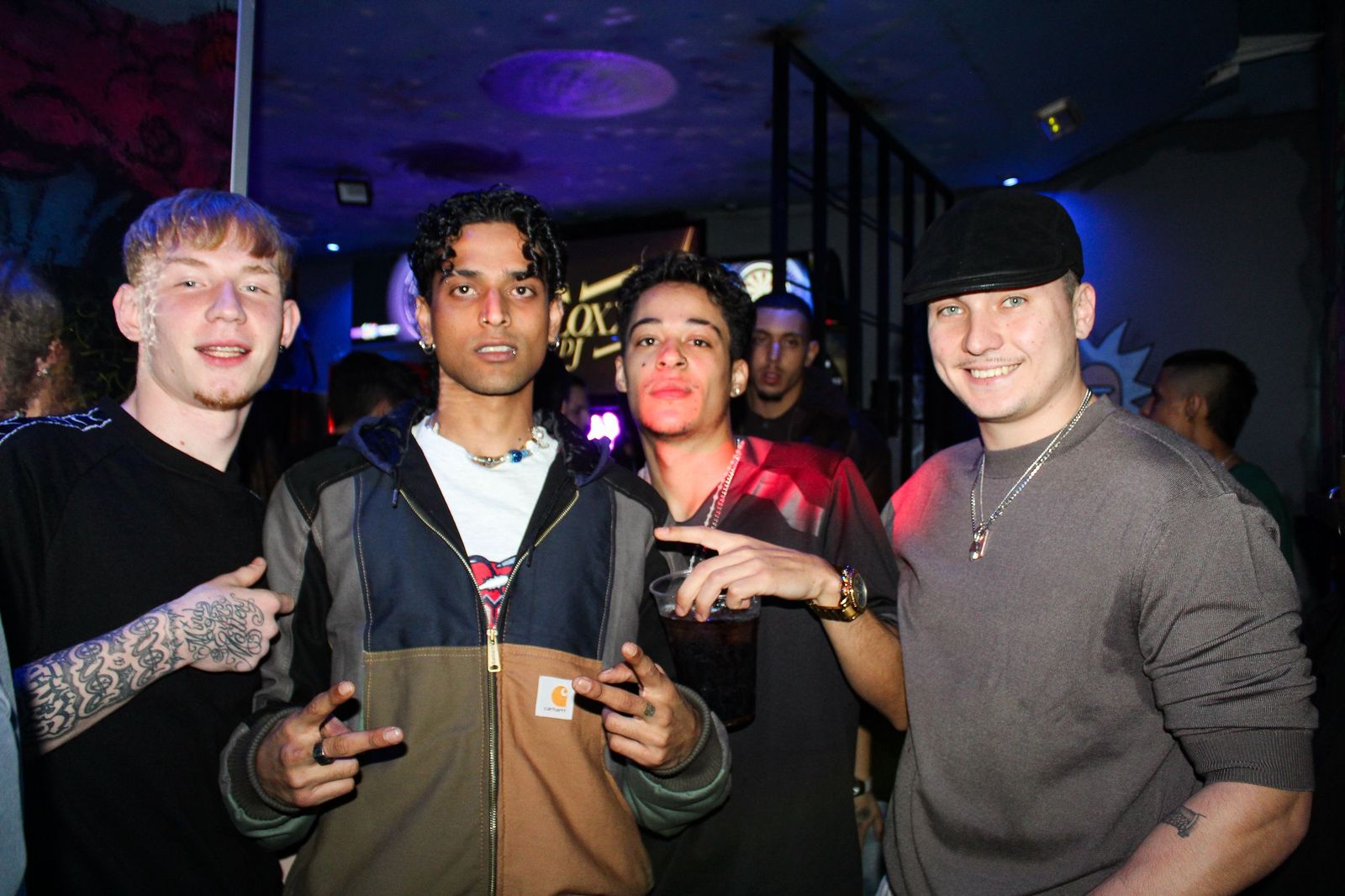 Salamanca de noche, sábado 6 de diciembre