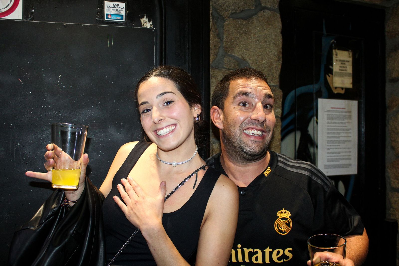 Salamanca de noche, viernes 24 de octubre