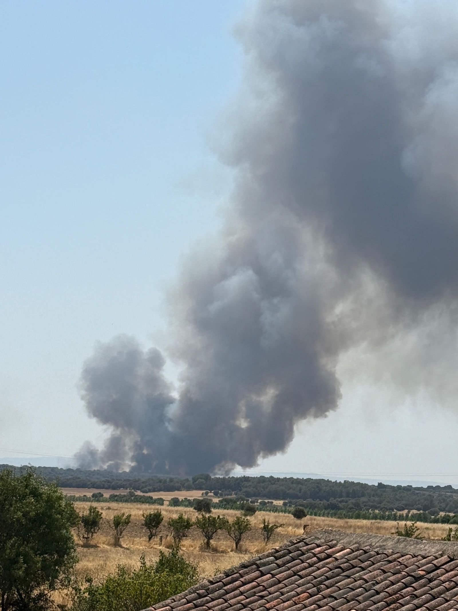 Las desoladoras imágenes del incendio que ha afectado a Molezuelas de la Carballeda, Uña de Quintana y Cubo de Benavente