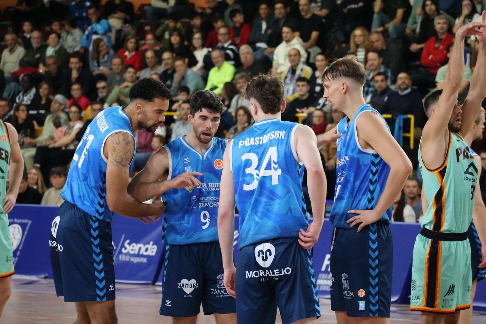 GALERÍA | El CB Zamora recibe en el Ángel Nieto al Basket Mallorca Palma en busca de la victoria