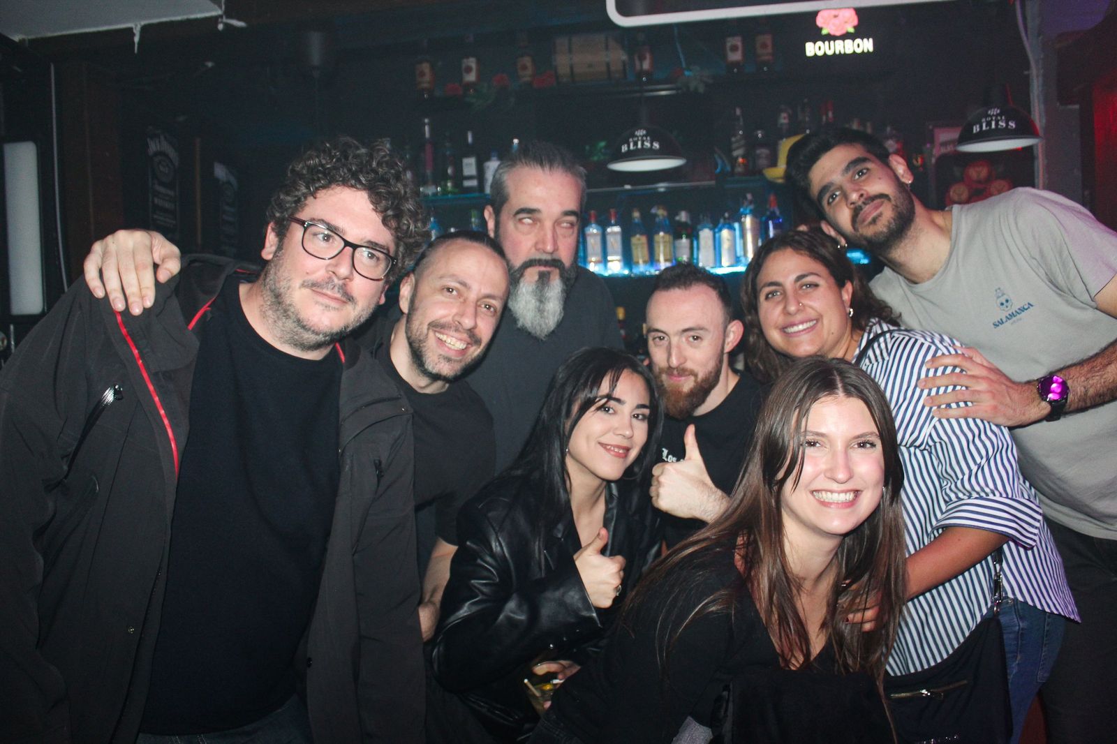 Salamanca de noche, viernes 5 de diciembre