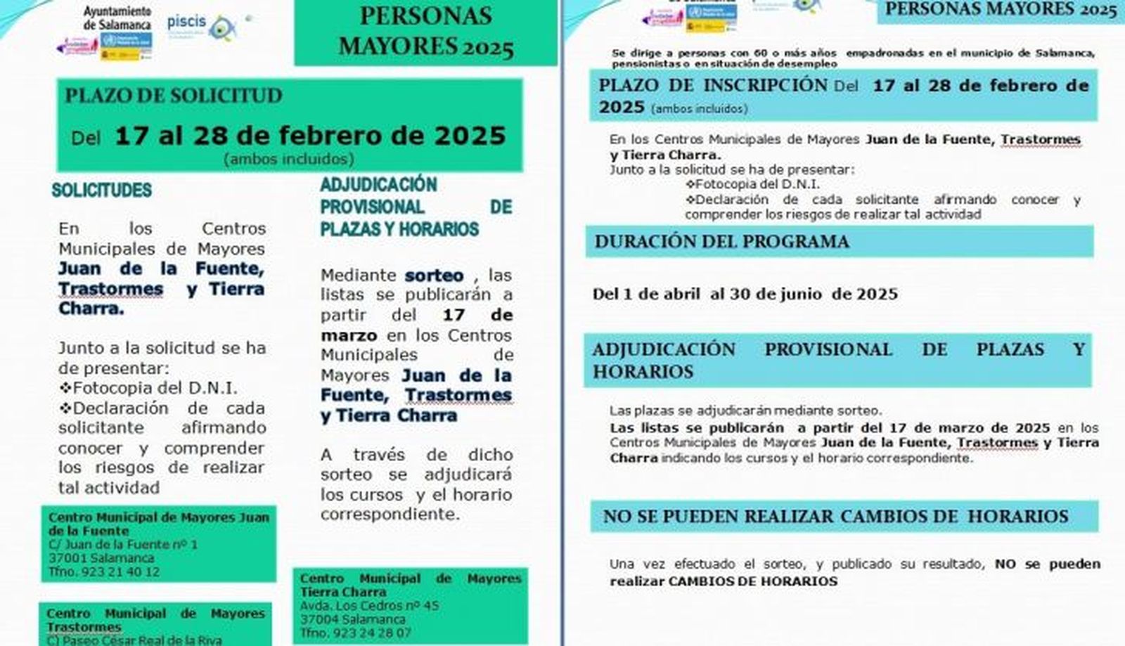 Natacion para mayores Natacion para mayores