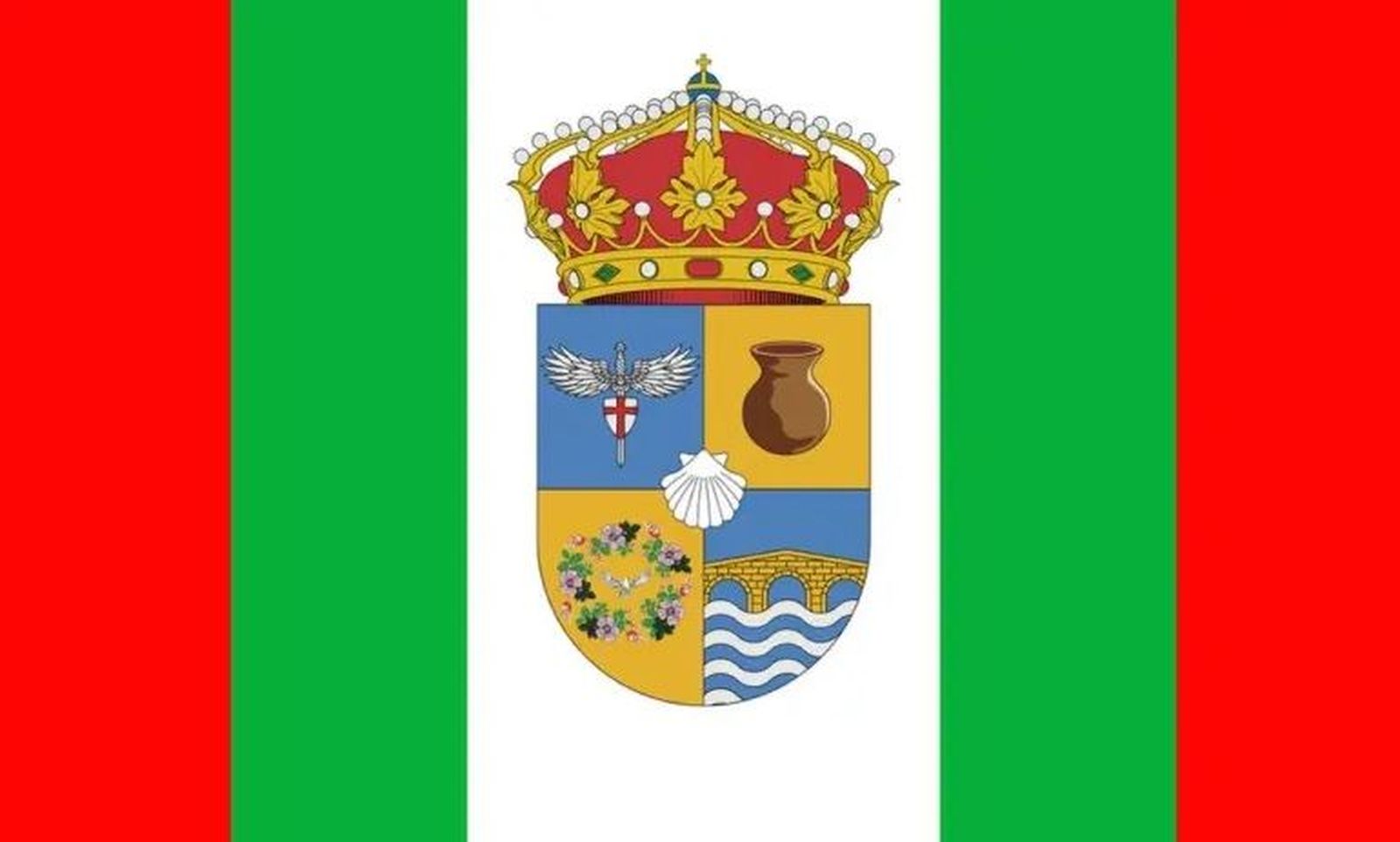 Bandera de Calzadilla de Tera Bandera de Calzadilla de Tera