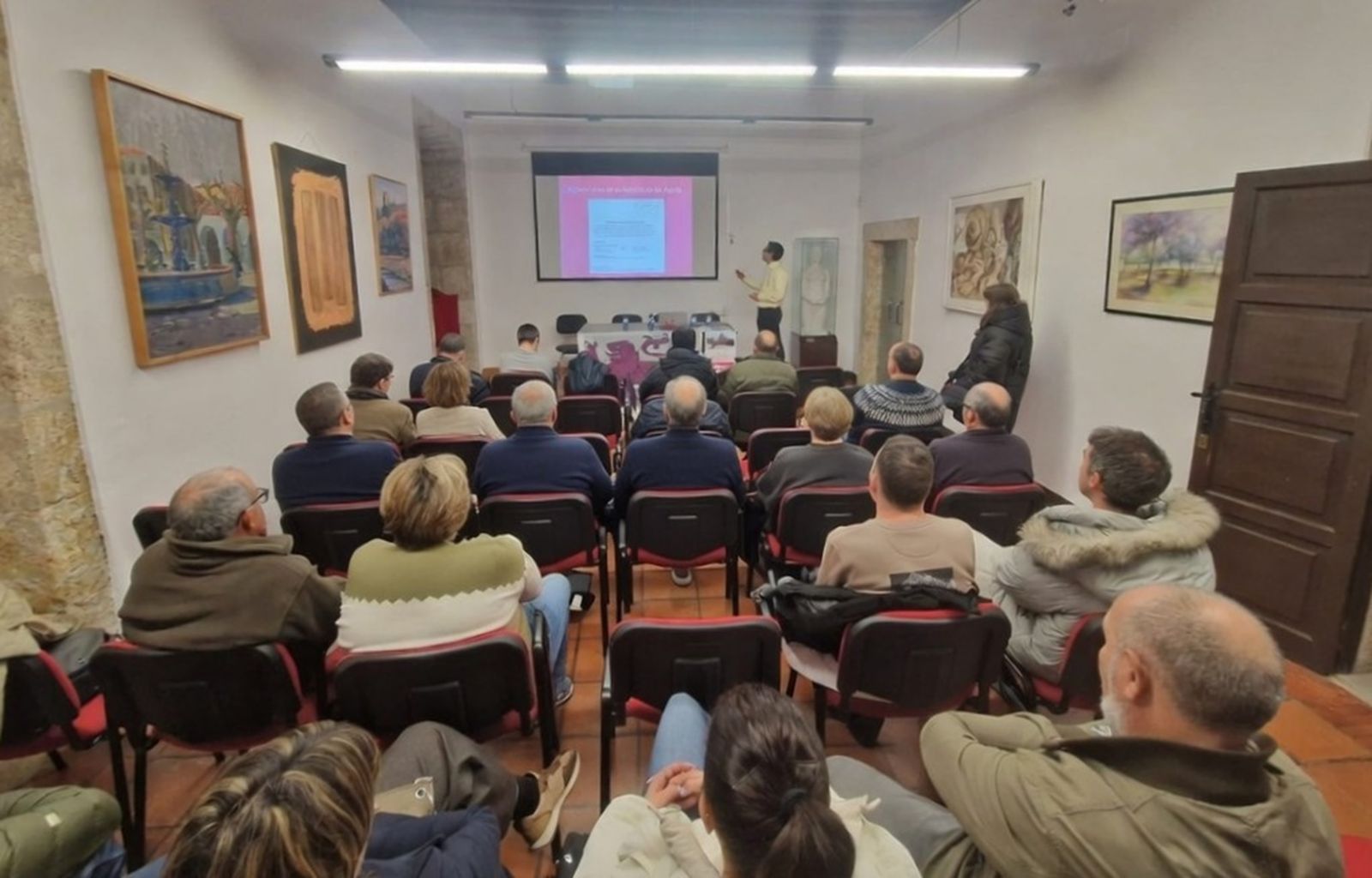 Mitin de UPL en Ciudad Rodrigo, sábado 7 de marzo