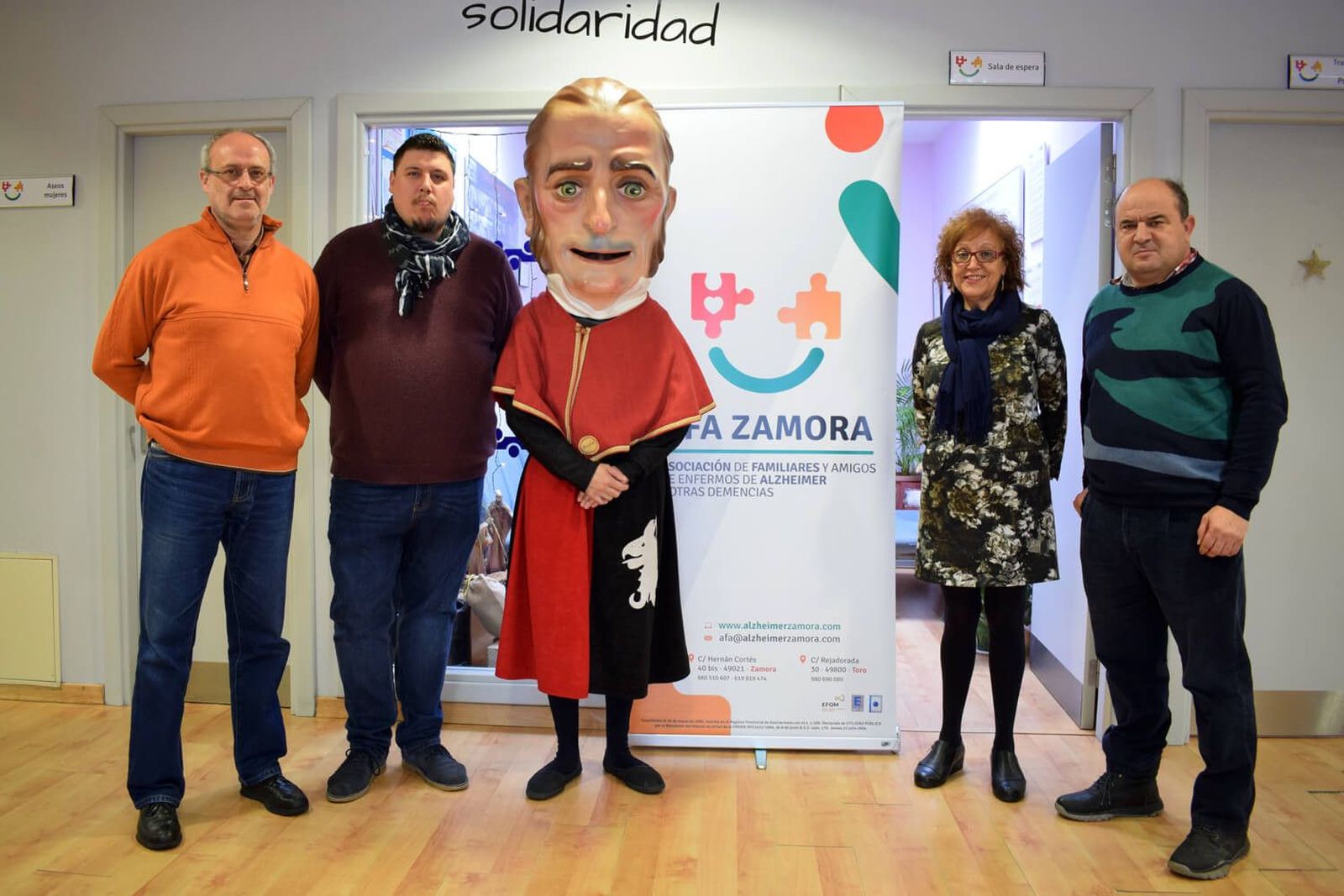 Entrega donativo CapitonisDurii AFAZamora