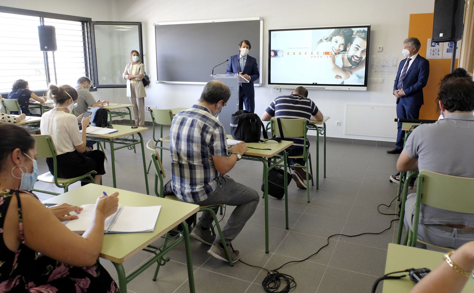 Mañueco vuelta al cole