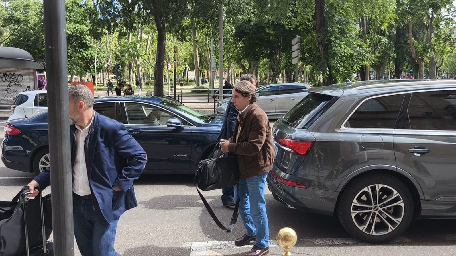 El expresidente José María Aznar visita Salamanca