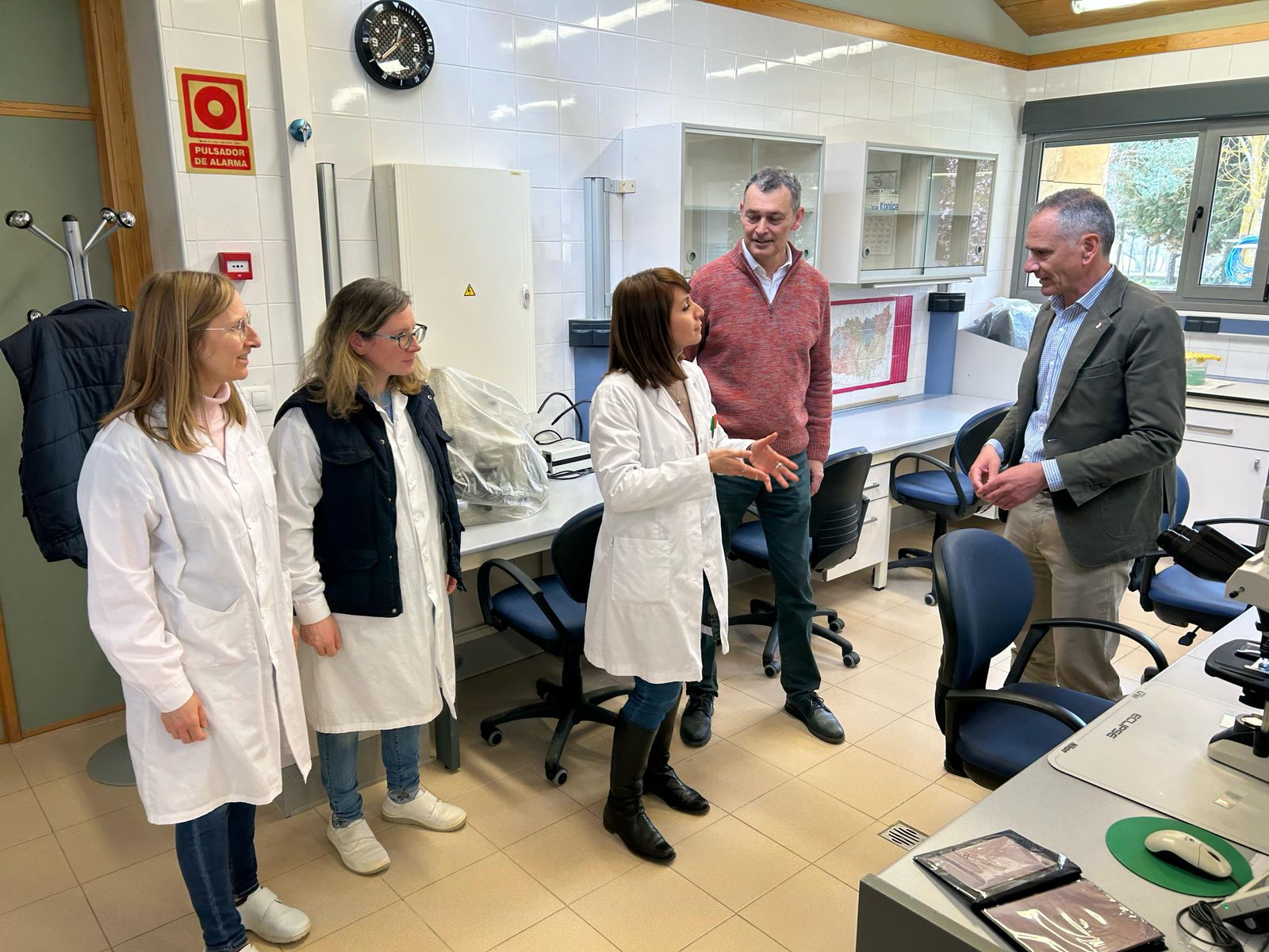 Visita Centro de Control de Variedades Vegetales Agrícolas