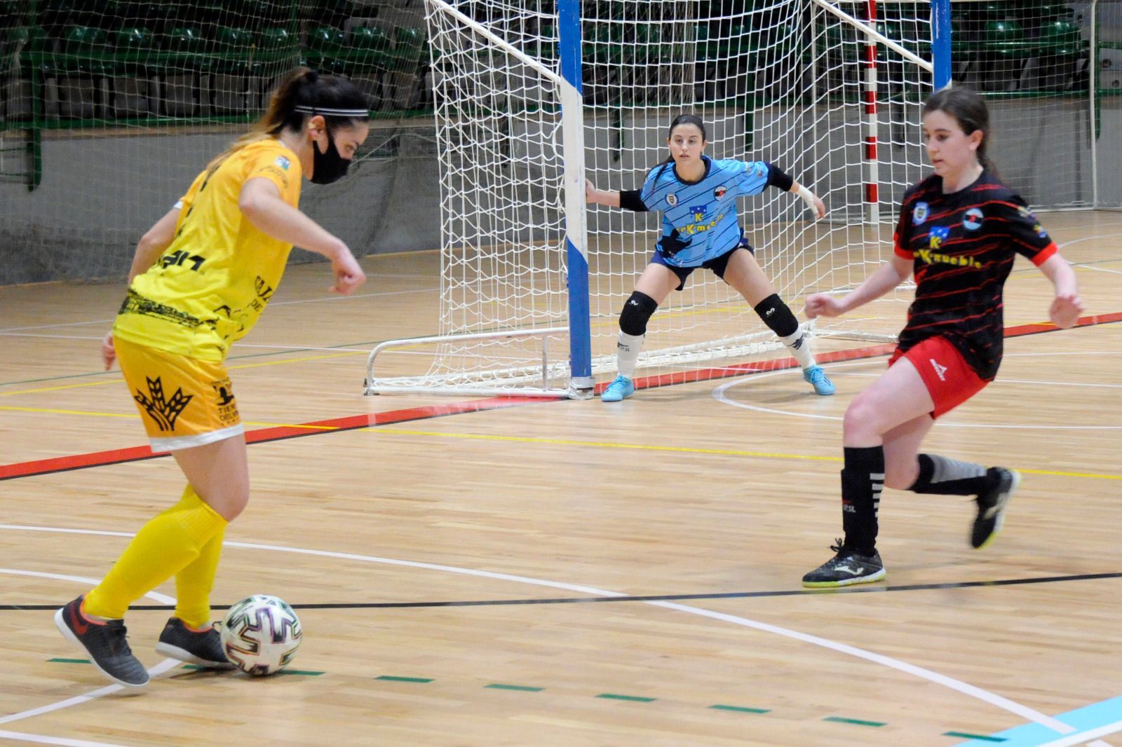 Lance del encuentro frente al Segosala