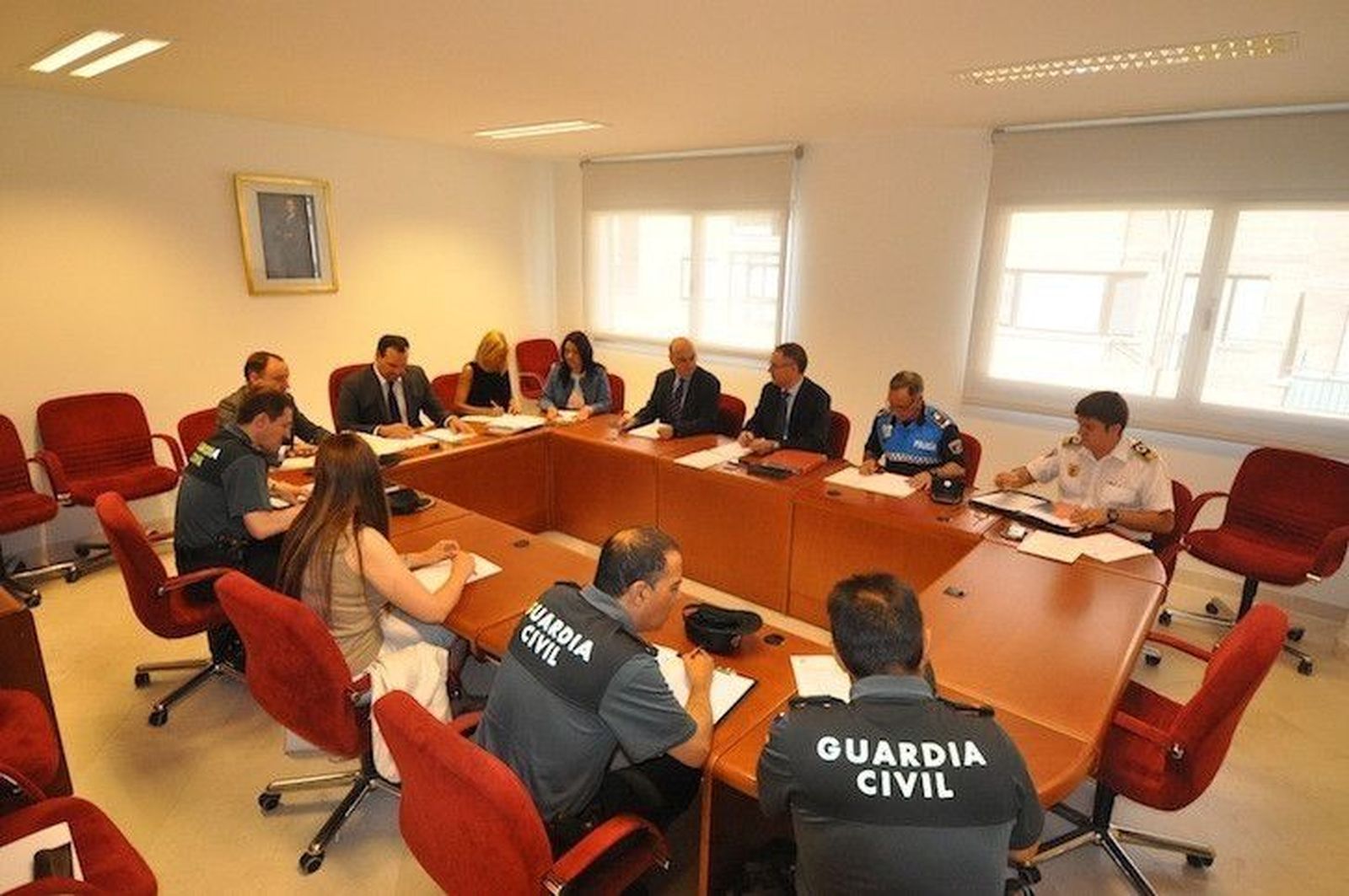 Reunión en el Ayuntamiento por unas fiestas seguras