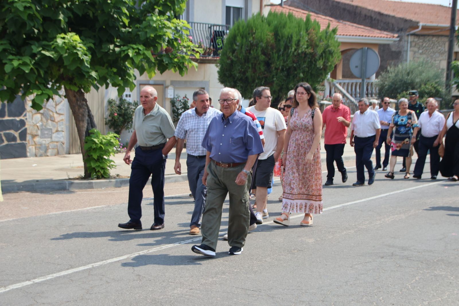 Masueco misa y procesión en honor a San Bernardo