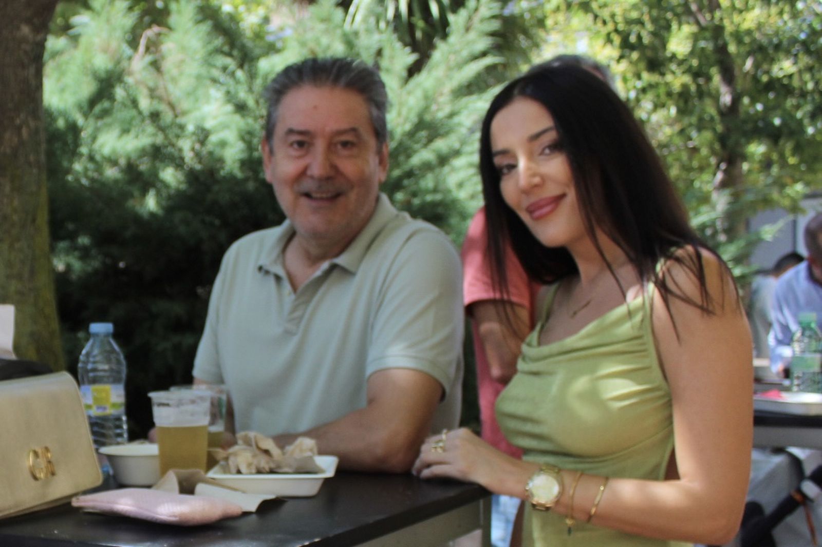 Ambiente en la Feria de Día en el mediodía de este