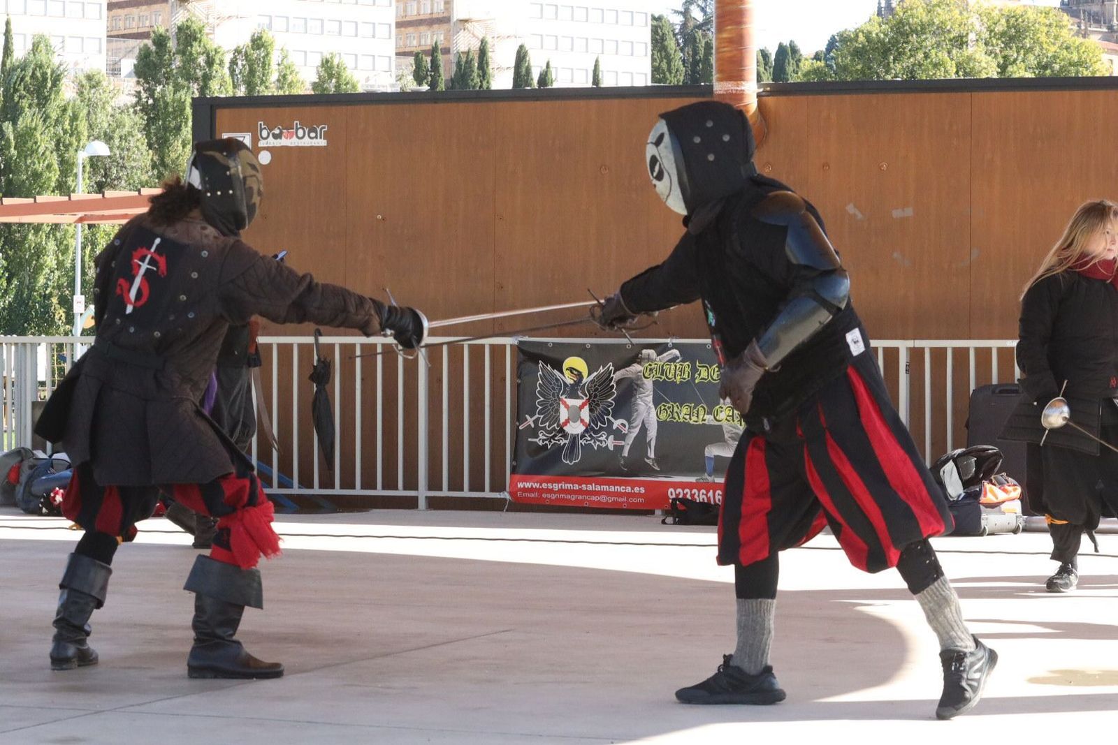 Demostración de esgrima en Salamanca (1)