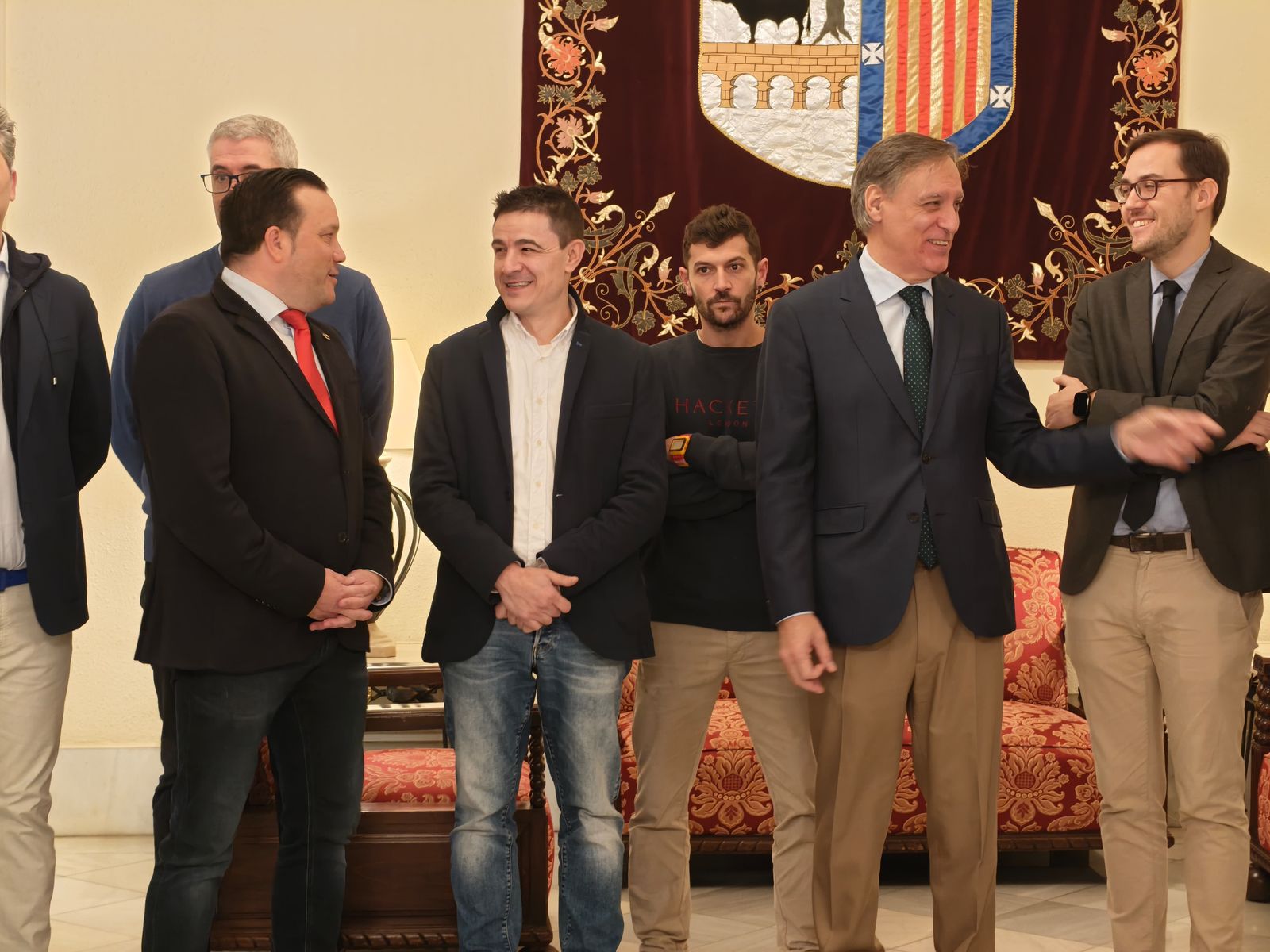 Recibimiento de Madrid Fusion en el Ayuntamiento de Salamanca