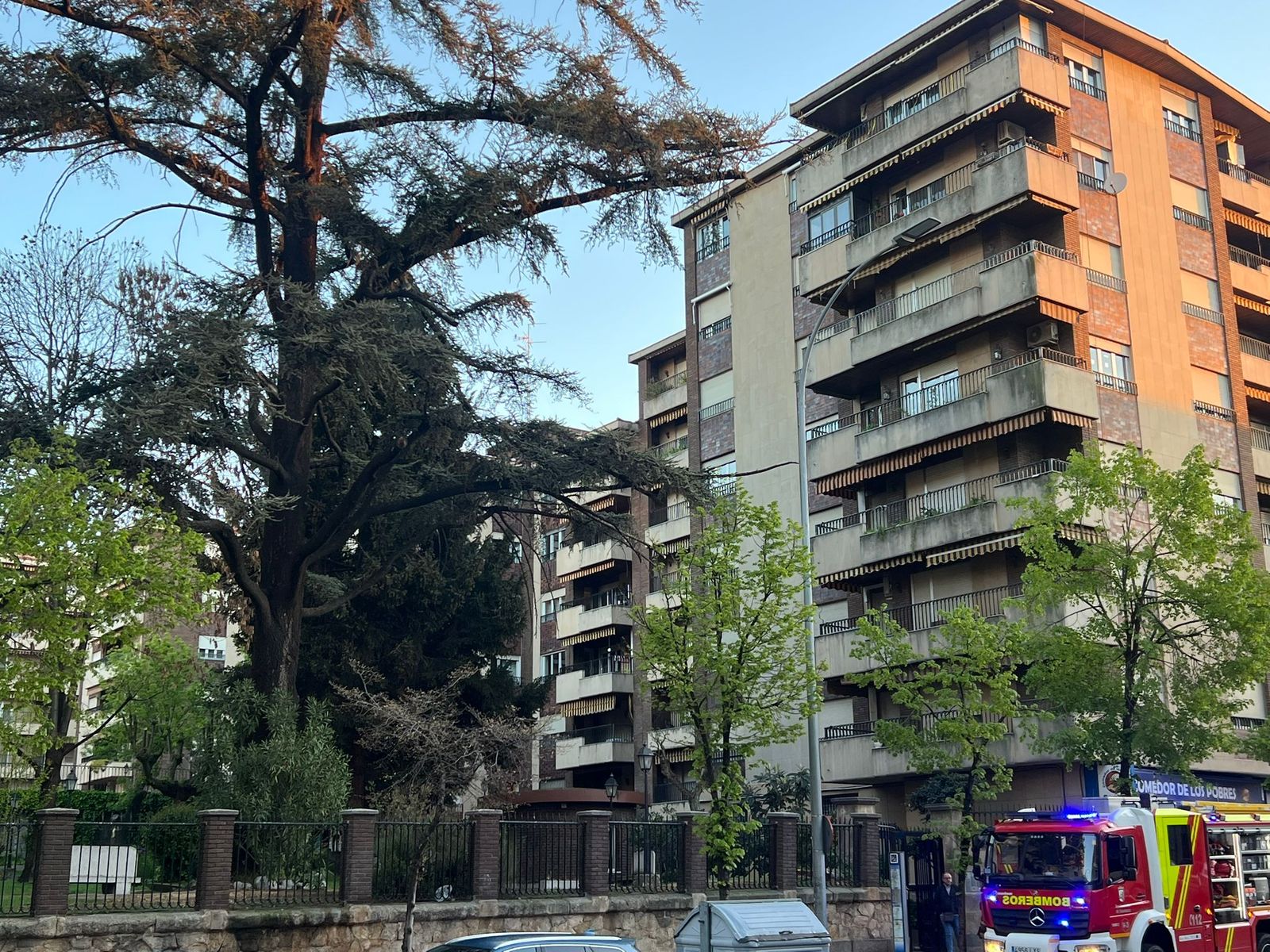 Incendio Paseo de la Estación