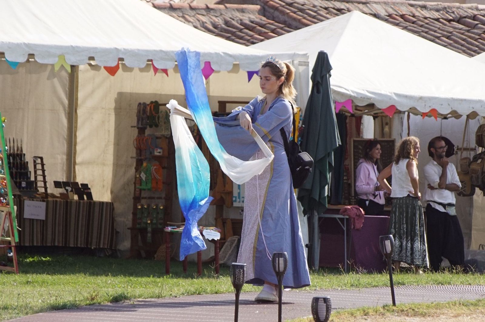 Inauguración del mercado medieval de Alba de Tormes