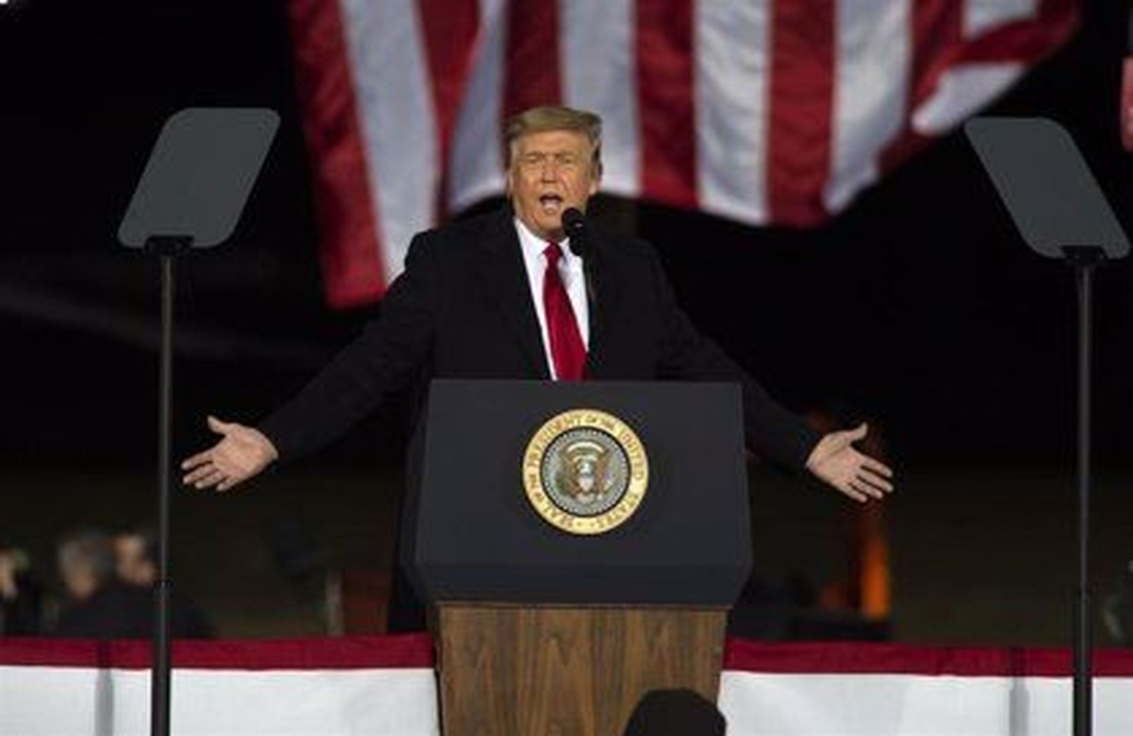 El presidente de Estados Unidos, Donald Trump. - ROBIN RAYNE/ZUMA WIRE/DPA