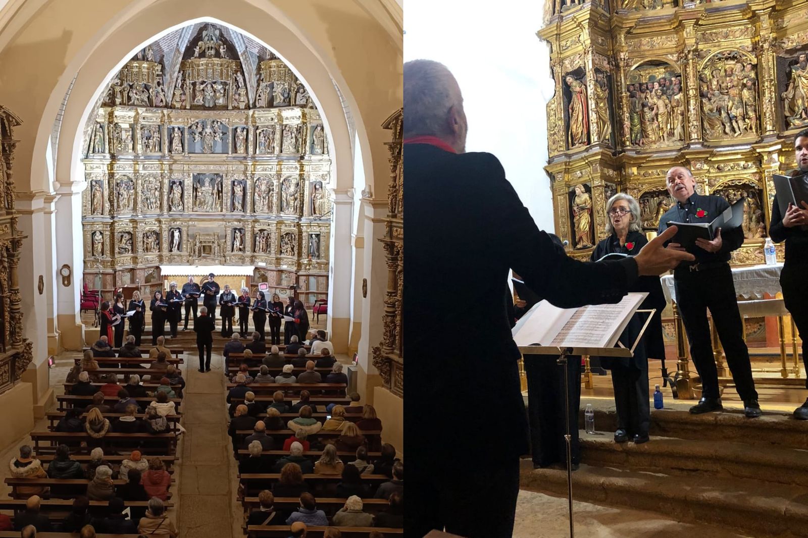 Concierto de coro en Villanueva del Campo