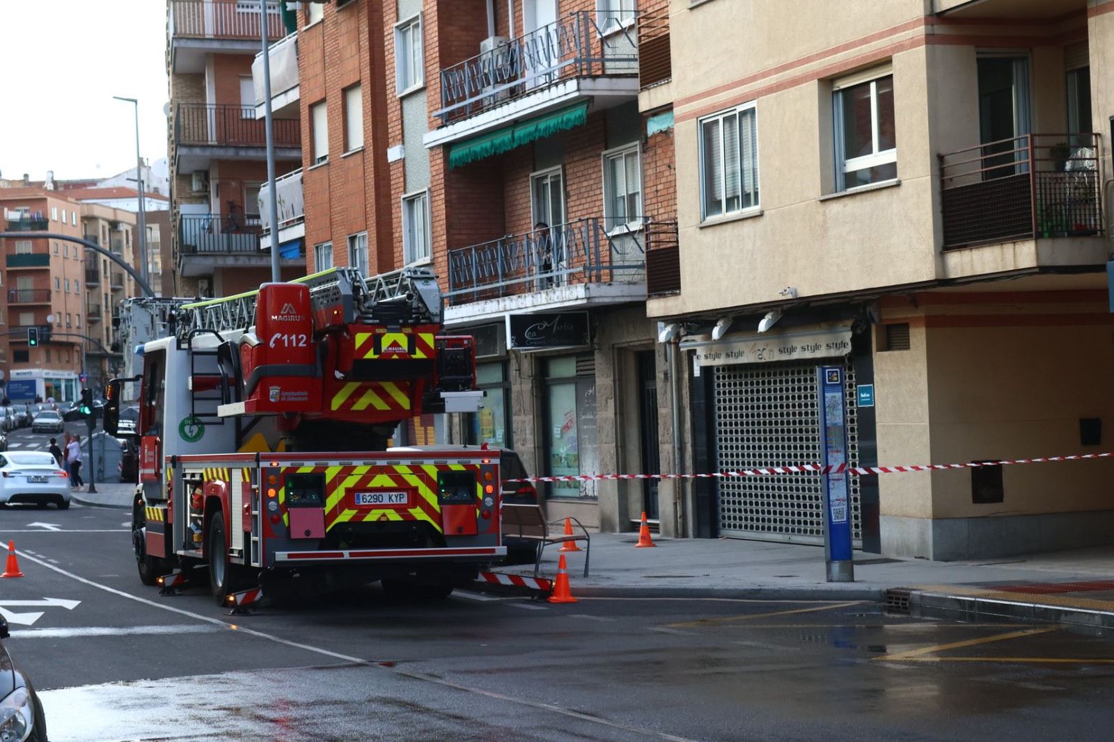 Incendio en una vivienda en Pizarrales